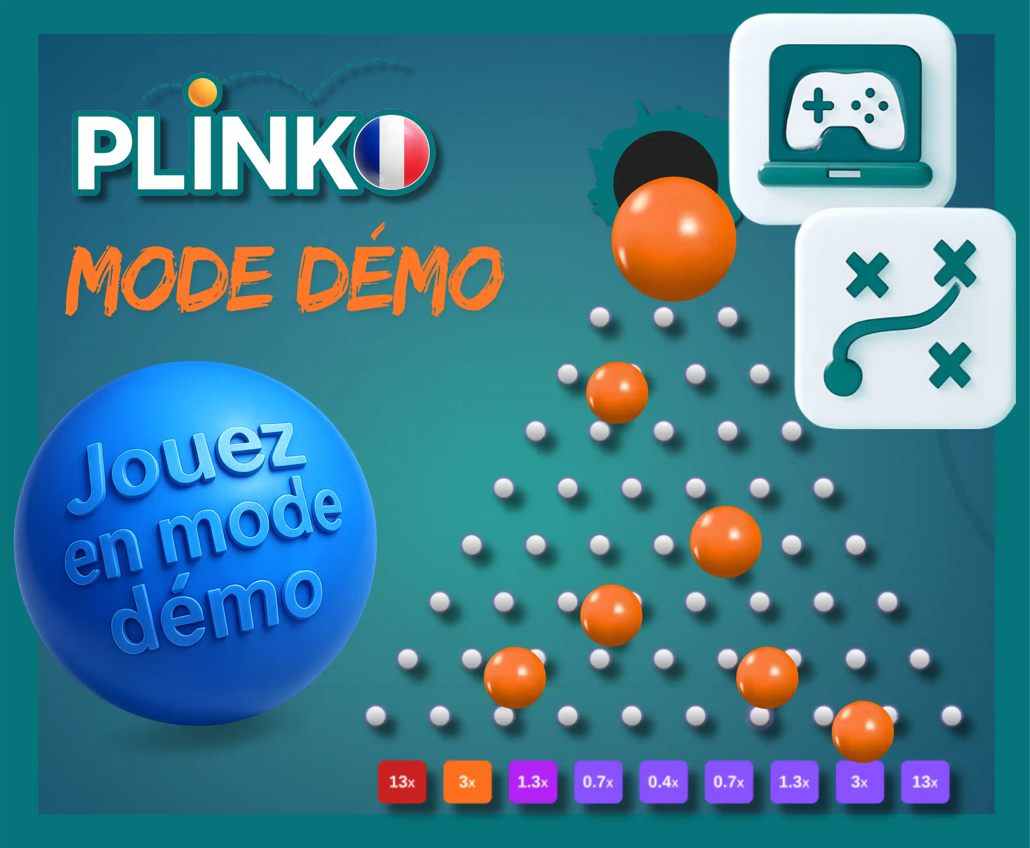 Le mode démo Plinko est une excellente occasion de découvrir le jeu sans investir d'argent.